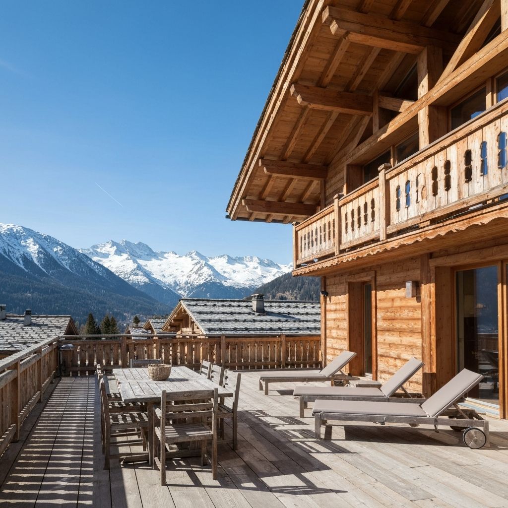 Grande terrasse avec vue panoramique